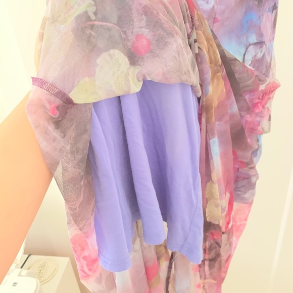 Floral Waist-Defined Dress - Picture 9 of 10